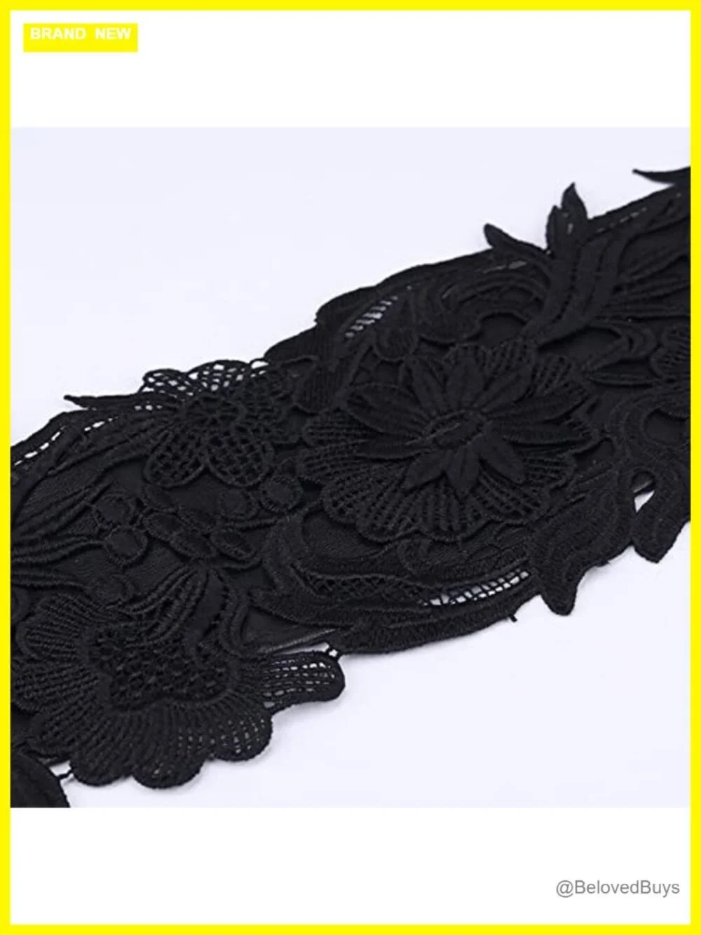 Lace Wide Waist Belt Bow Tie Wrap Around Waistband Obi Belt Faux Leather Corset